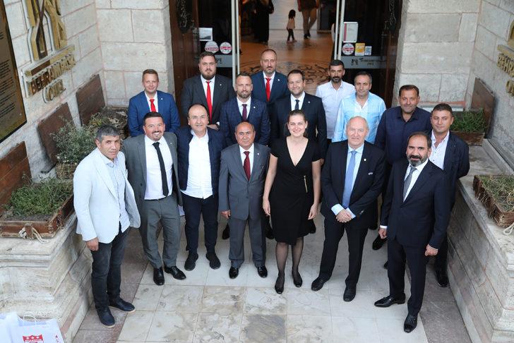 Sivassporlu yöneticiler, Slavia Prag yöneticileriyle bir araya geldi G3