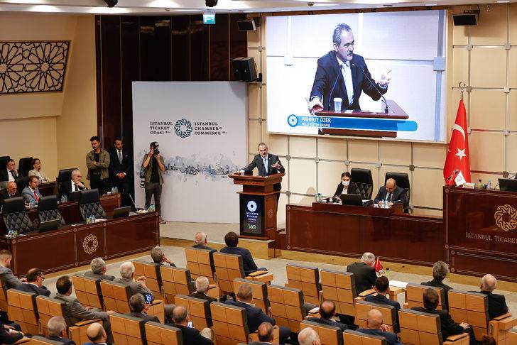 Bakan Özer, İTO Eylül Ayı Meclis Toplantısı'na katıldı: G3