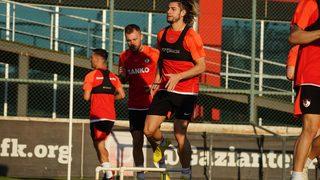 Gaziantep FK, Ümraniyespor maçının hazırlıklarını sürdürdü