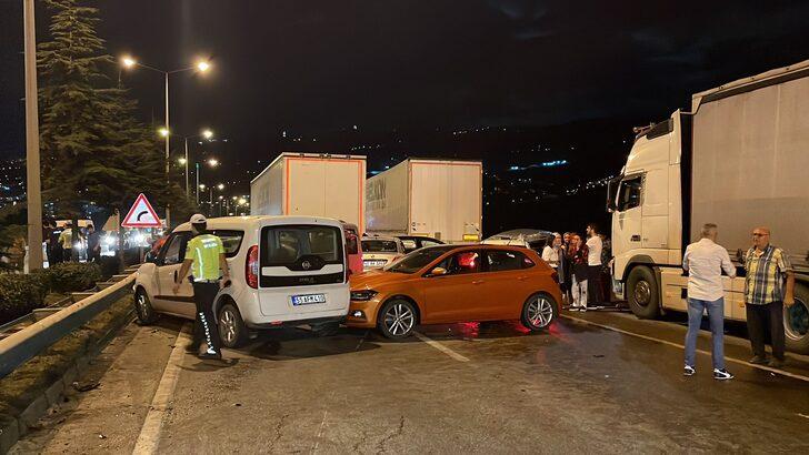 Samsun'da 23 aracın karıştığı kazada 9 kişi yaralandı G5