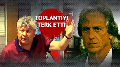 Lucescu "Oyuncularım hastanelik oldu" dedi ve toplantıyı terk etti! Jesus ise böyle yanıt verdi...