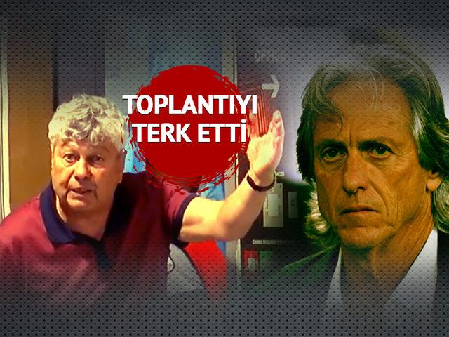 Lucescu "Oyuncularım hastanelik oldu" dedi ve toplantıyı terk etti! Jesus ise böyle yanıt verdi...