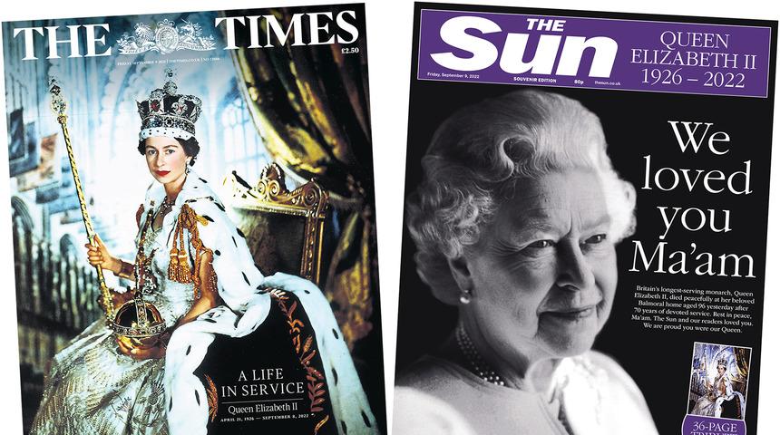 Kraliçe 2. Elizabeth’in ölümü İngiliz basınında: ‘Hizmete adanmış bir ömür’