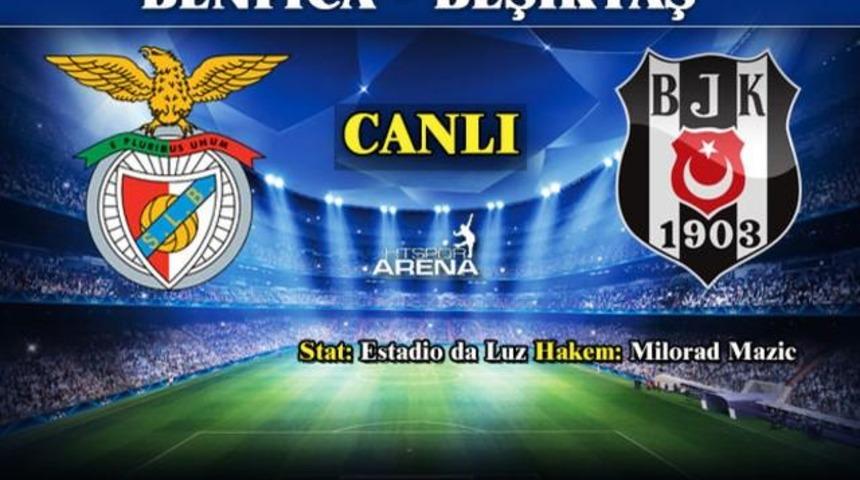 Benfica Beşiktaş Ma&ccedil;ı İzle TRT1 Şifresiz Canlı İzle