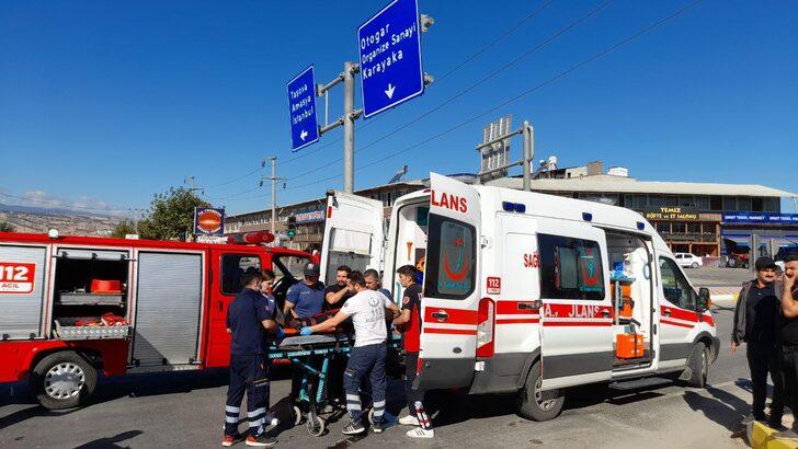 Tokat'ta otomobil ile minibüsün çarpıştığı kazada 3 kişi yaralandı G2