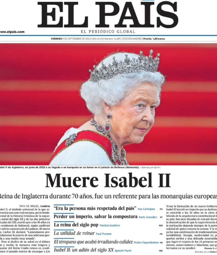 Kraliçe 2. Elizabeth’in ölümü dünya basınında! “Yeri doldurulamaz” G4