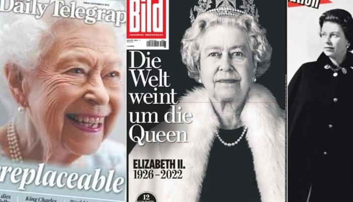 Kraliçe 2. Elizabeth’in ölümü dünya basınında! “Yeri doldurulamaz”