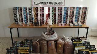 Karaman'da 116 bin 800 boş makaron ele geçirildi