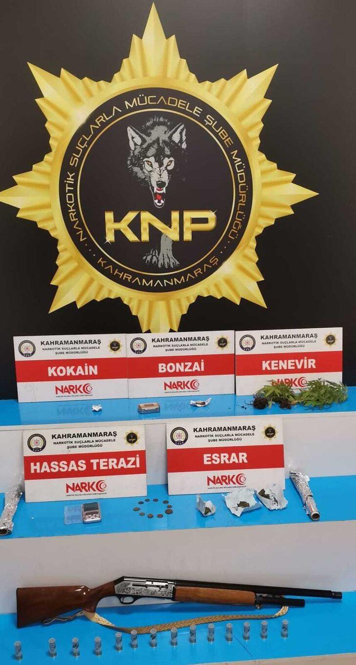 Kahramanmaraş'ta uyuşturucu operasyonunda 8 şüpheli yakalandı G3