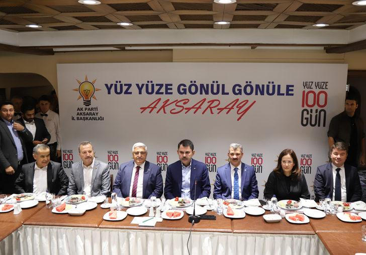 Bakan Murat Kurum "Yüz Yüze Gönül Gönüle Aksaray" programında konuştu: G2