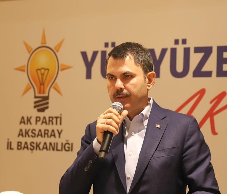 Bakan Murat Kurum "Yüz Yüze Gönül Gönüle Aksaray" programında konuştu: G3