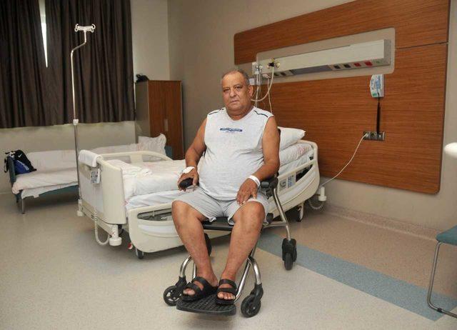 Adana'da rahatsızlanan Bulgar tır sürücüsü, Şehir Hastanesinde tedavi edildi