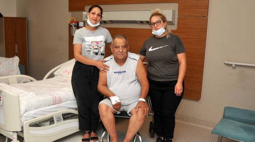 Adana'da rahatsızlanan Bulgar tır sürücüsü, Şehir Hastanesinde tedavi edildi