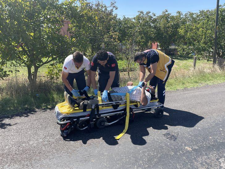 Edirne'de iki otomobilin çarpıştığı kazada 4 kişi yaralandı G3