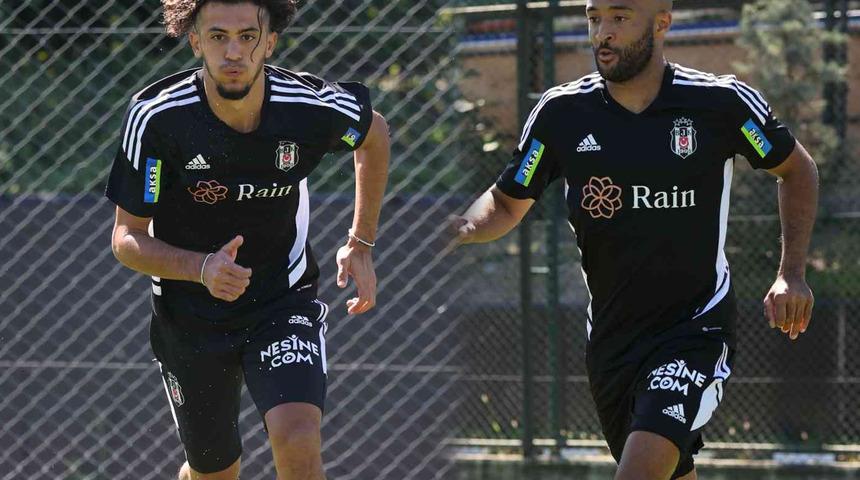 Beşiktaş’ta Tayfur Bingöl ile Redmond ilk antrenmanlarına çıktı