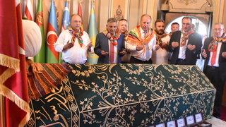 Memleket Partisi Genel Başkanı İnce, Ertuğrul Gazi Türbesi'ni ziyaret etti