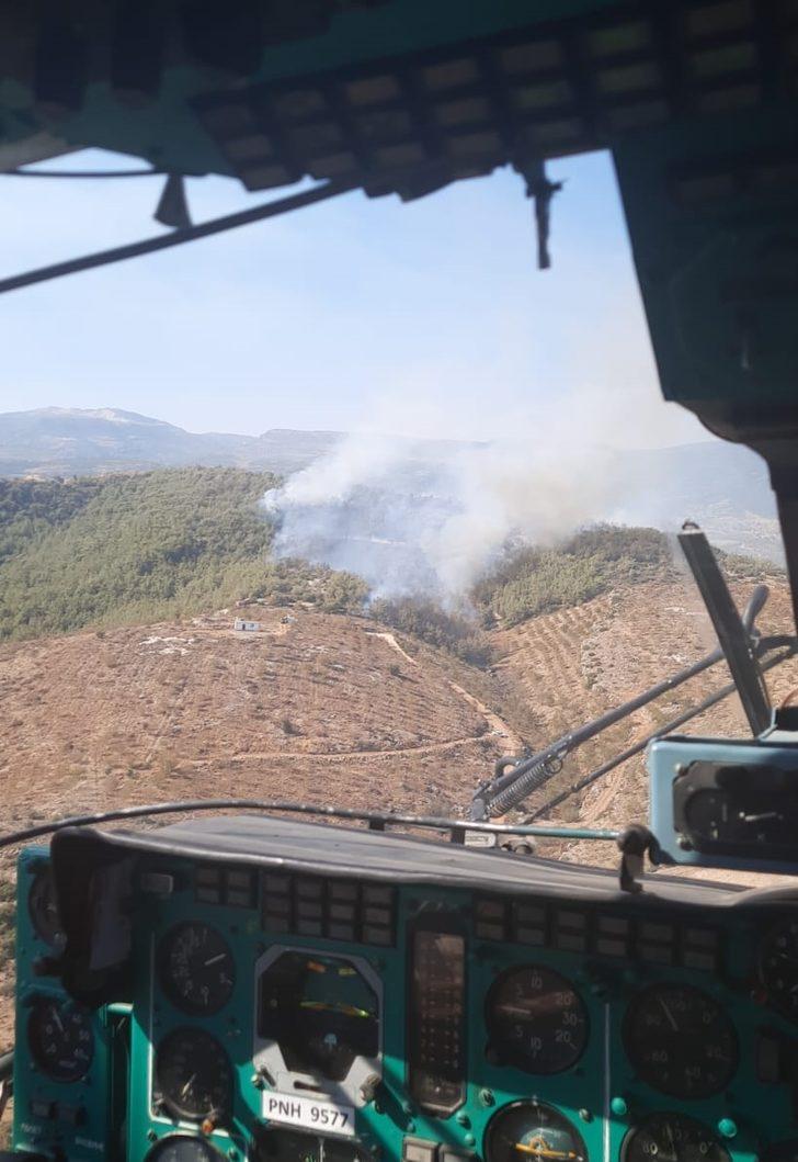 GÜNCELLEME - Mersin'de çıkan orman yangını kontrol altına alındı G1
