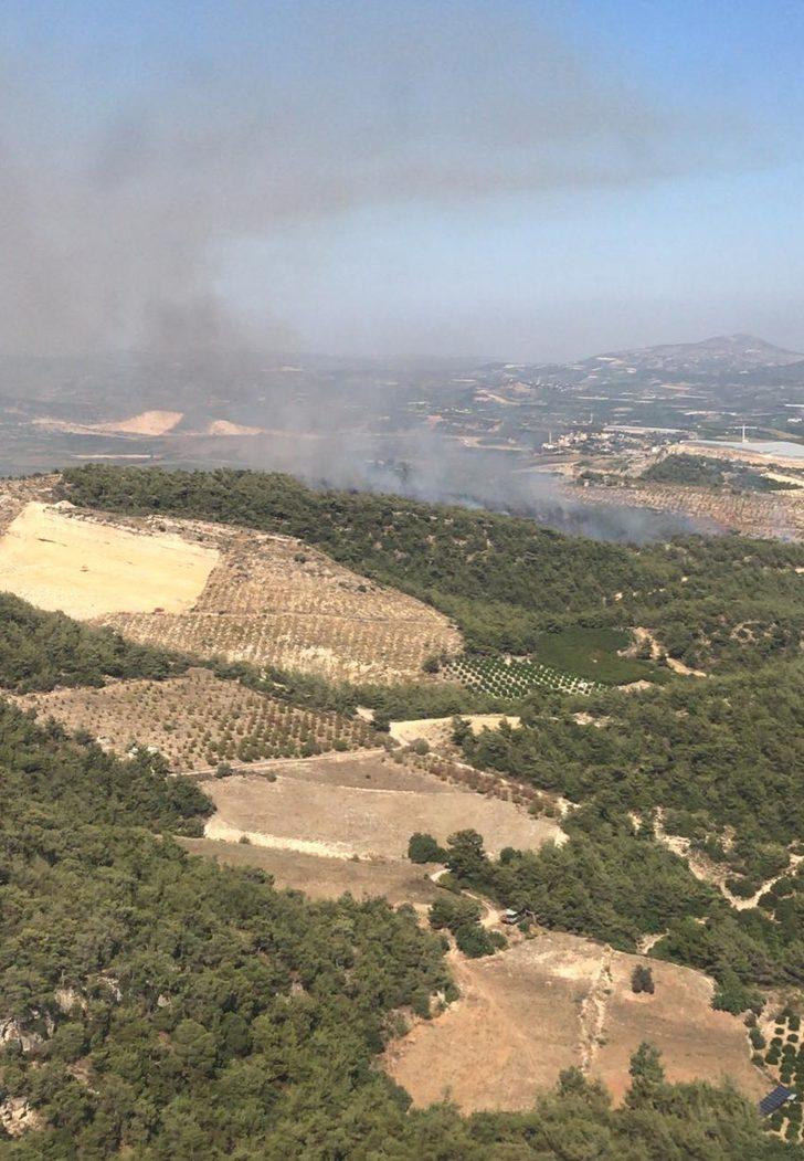 GÜNCELLEME - Mersin'de çıkan orman yangını kontrol altına alındı G2