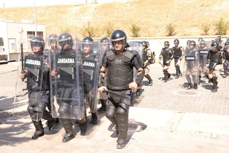 Gaziantep'te geri gönderme merkezinde tatbikat yapıldı G3