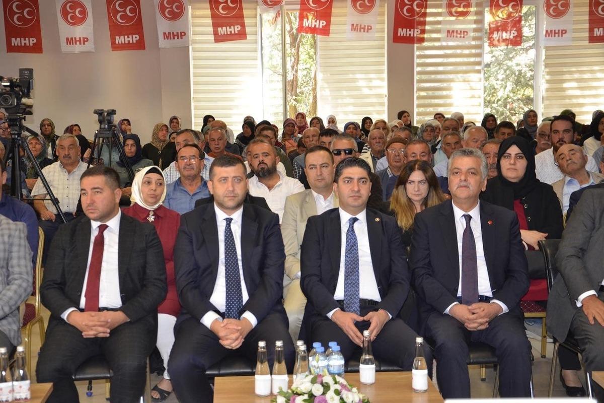 MHP'li &Ouml;zdemir, Kayseri'de "Adım Adım 2023" programında konuştu: