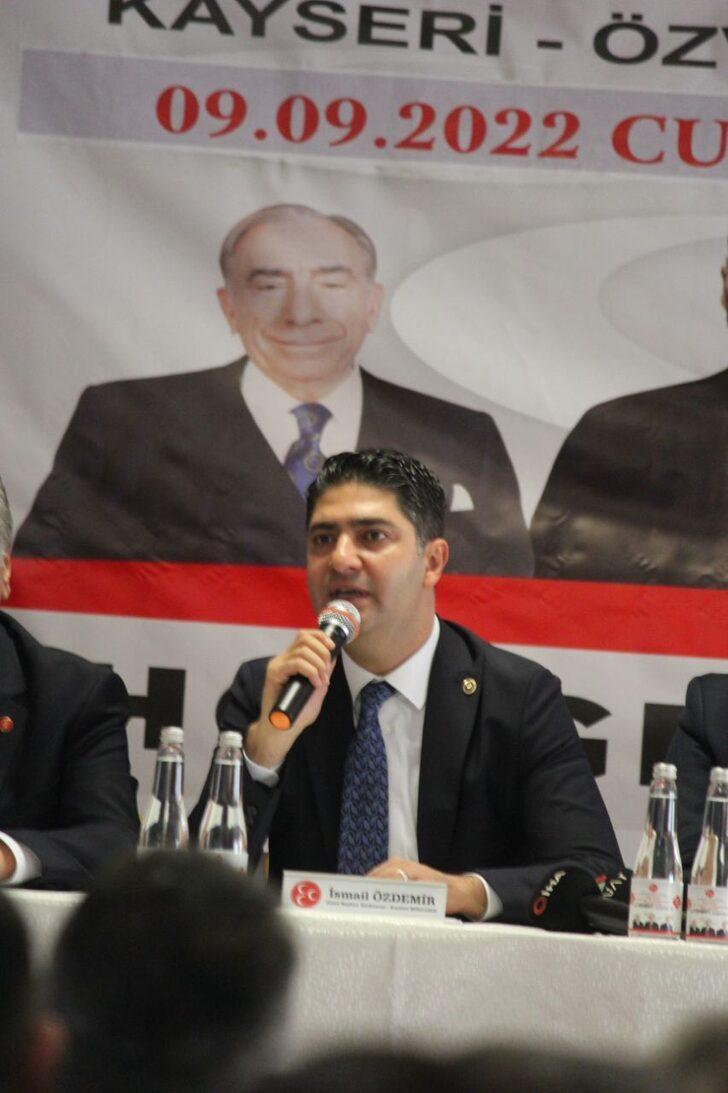 MHP'li Özdemir, Kayseri'de "Adım Adım 2023" programında konuştu: G3