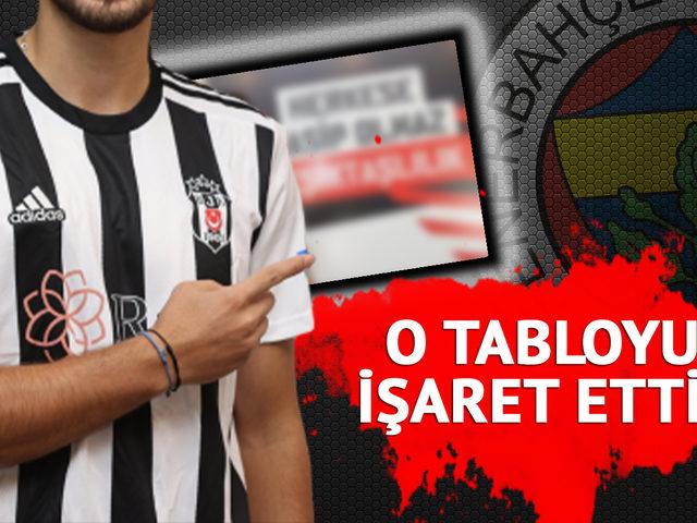 Beşiktaş'tan Fenerbahçe'ye olay gönderme!