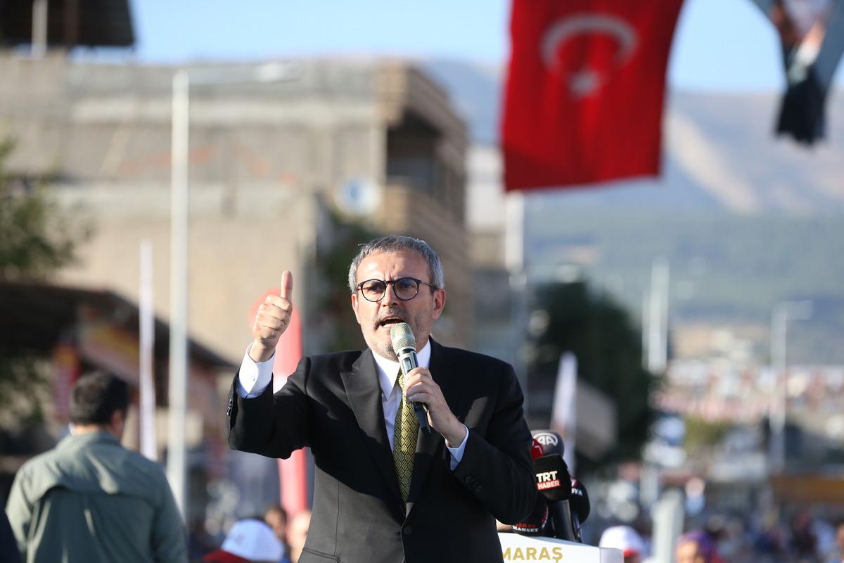 AK Parti Grup Başkanvekili &Uuml;nal, Kahramanmaraş'ta k&ouml;pr&uuml; a&ccedil;ılışında konuştu: