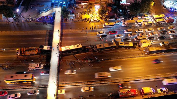 GÜNCELLEME 3 - Avcılar'da metrobüsler çarpıştı G1