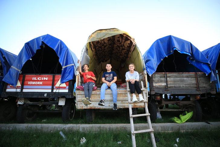 Trakya'nın dört bir köşesinden asırlık panayıra gelenler "römork oteller"de konakladı G1