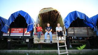 Trakya'nın dört bir köşesinden asırlık panayıra gelenler römork otellerde konakladı