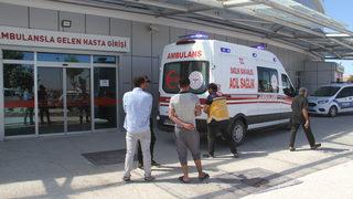 Konya'da balkondan düşen bebek yaralandı