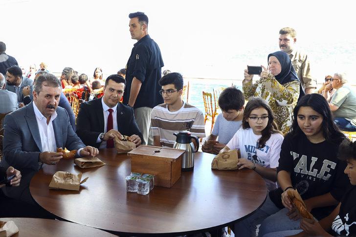 BBP Genel Başkanı Destici, Alperen Ocaklarının Boğaz gezisinde konuştu: G2