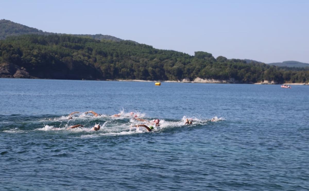 Uluslararası A&ccedil;ık Su Y&uuml;zme Şampiyonası "Golden Cup" Kocaeli'de yapıldı