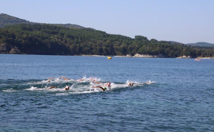 Uluslararası Açık Su Yüzme Şampiyonası "Golden Cup" Kocaeli'de yapıldı G1