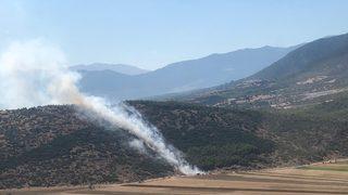 Burdur'da çıkan orman yangını kontrol altına alındı