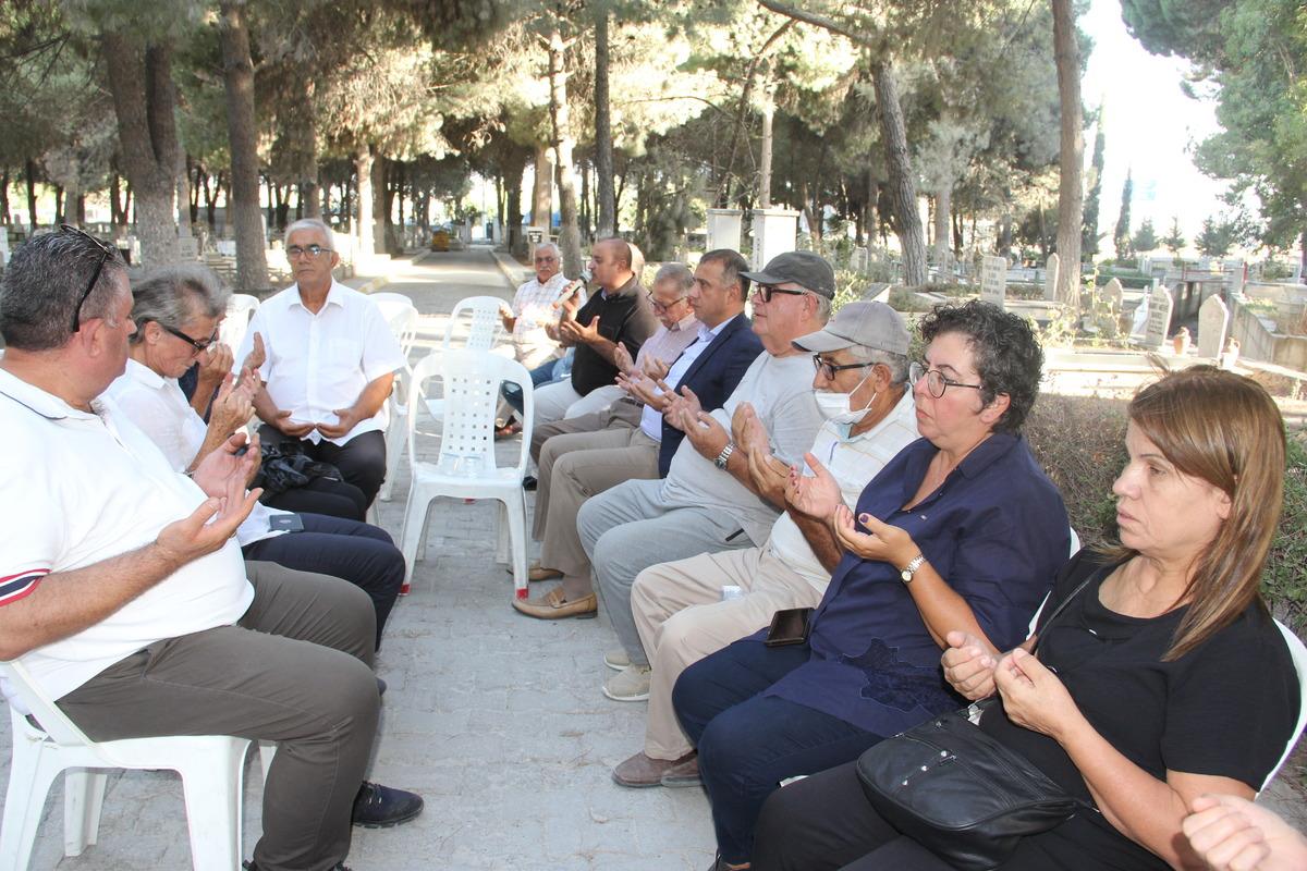 Merhum Vali Recep Yazıcıoğlu Aydın'daki kabri başında anıldı