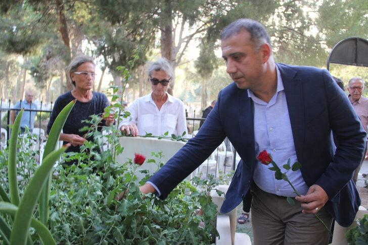 Merhum Vali Recep Yazıcıoğlu Aydın'daki kabri başında anıldı G4