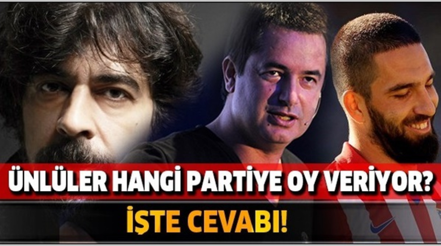&Uuml;nl&uuml;ler Hangi Partiye Oy Veriyor Hangi &Uuml;nl&uuml; Hangi Partiye Oy Veriyor
