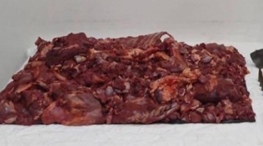 Kaçak avlandı, 22 kilo etle yakalandı! 254 bin TL ceza kesildi