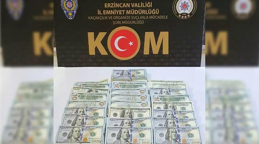Iğdır'da dolar gasbettiği öne sürülen şüpheli Erzincan'da yakalandı
