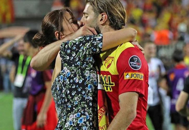 Futbolcu Alpaslan Öztürk karısı Ebru Şancı'ya öyle bir hediye aldı ki... Sosyal medya yıkıldı