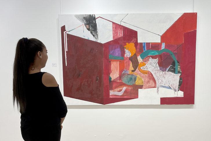 İranlı ressam Yalda Jafari Yaghin'in sergisi Üsküdar'da açıldı G2