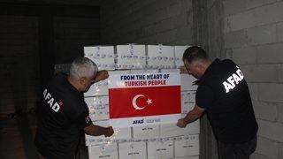 Kilis'ten Pakistan'daki sel bölgesine 2 tır yardım gönderildi