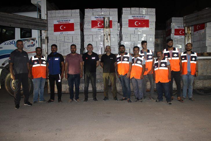 Kilis'ten Pakistan'daki sel bölgesine 2 tır yardım gönderildi G2