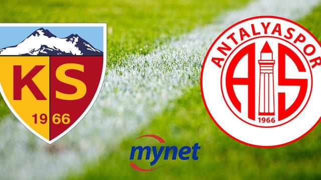 KAYSERİSPOR ANTALYASPOR MAÇI CANLI İZLE! Kayserispor Antalyaspor maçı ne zaman, saat kaçta, hangi kanalda?