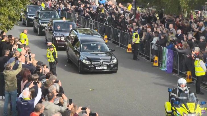 Kraliçe Elizabeth’in naaşı yola çıktı! 6 saat sürecek G1