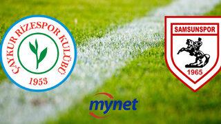 ÇAYKUR RİZESPOR SAMSUNSPOR MAÇI CANLI İZLE! Çaykur Rizespor Samsunspor maçı saat kaçta, hangi kanalda?