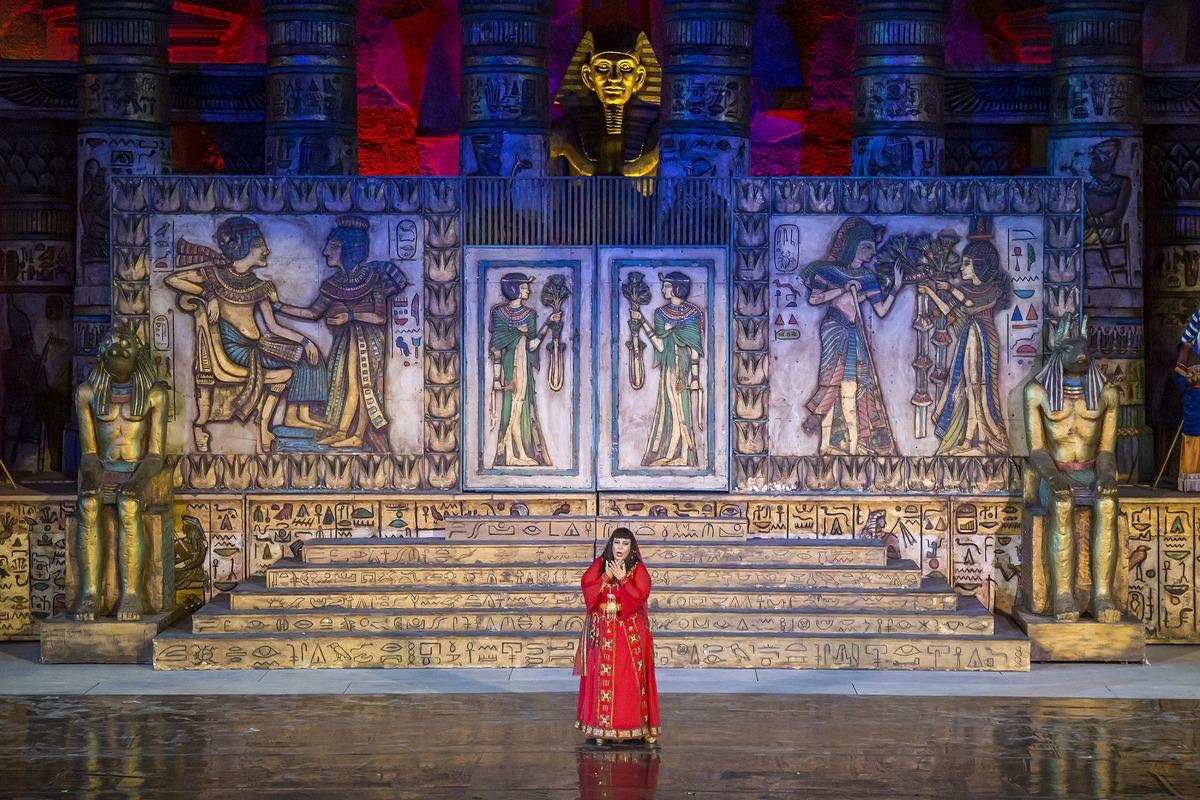 29. Uluslararası Aspendos Opera ve Bale Festivali "Aida" operasıyla başladı