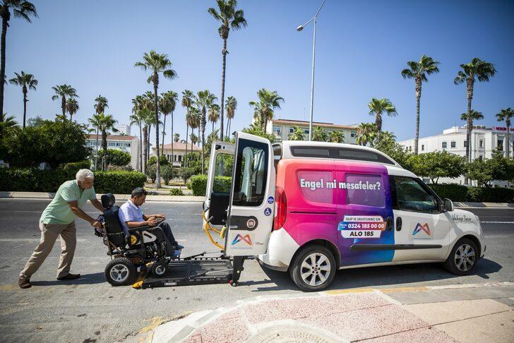 Mersin'de engelli damat adayı nikaha engelli transfer aracıyla gitti G1