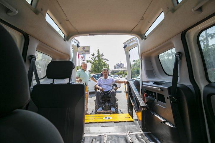 Mersin'de engelli damat adayı nikaha engelli transfer aracıyla gitti G3